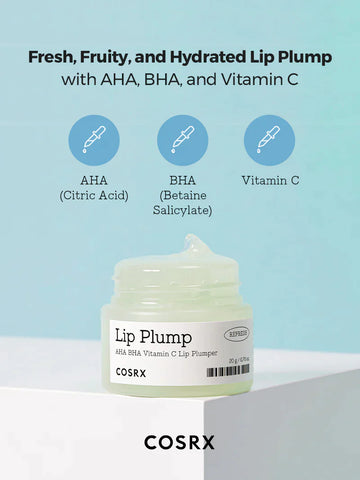 COSRX - Refresh AHA BHA Vitamin C Lip Plumper (20g)