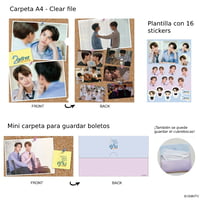 2gether the Movie BrightWin - Set de carpetas Clearfile + Booklet + Stickers