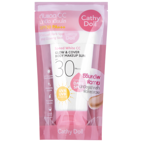 Cathy Doll - Protector CC Glow & Cover Body Makeup Sun 138ml