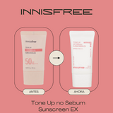 Innisfree - Tone Up No Sebum Sunscreen (Protector solar)