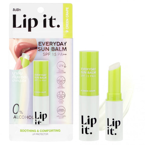 Lip It - Everyday Sun Balm (Balsamo para labios) con SPF15 PA++
