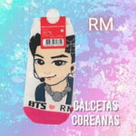 Calcetas Kpop hechas en Corea (unitalla) BTS, Exo, BlackPink, cultura