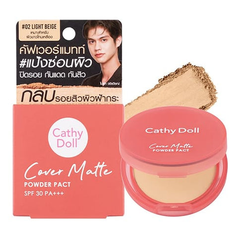 Cathy Doll - Cover Matte Powder Pact 4.5g