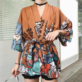 Kimono/Cardigan Unisex  - Estampado colores