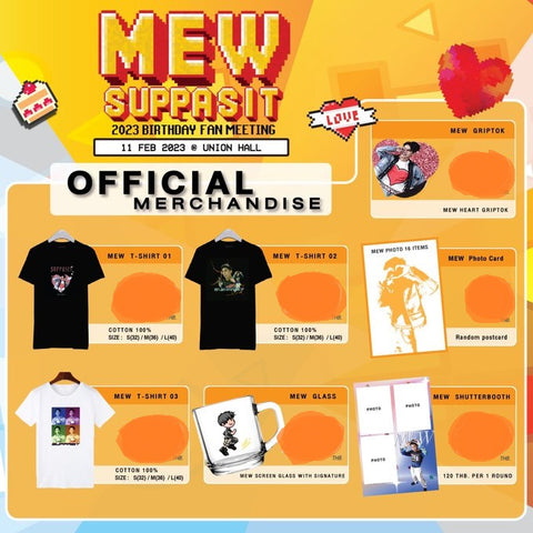 Mew Suppasit - 2023 Birthday Fanmeeting Merchandise